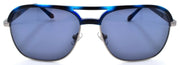 2-Fossil 2102/G/S 38IIR Aviator Sunglasses 58-15-140 Blue Horn / Blue-716736276625-IKSpecs