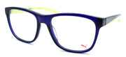 1-PUMA PU0067O 005 Men's Eyeglasses Frames 53-18-140 Blue / Yellow-889652029535-IKSpecs
