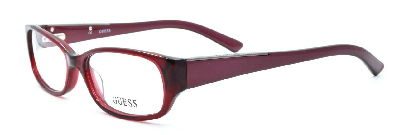 1-GUESS GU2393 BUR Women's Eyeglasses Frames Plastic 52-15-135 Burgundy + CASE-715583920484-IKSpecs