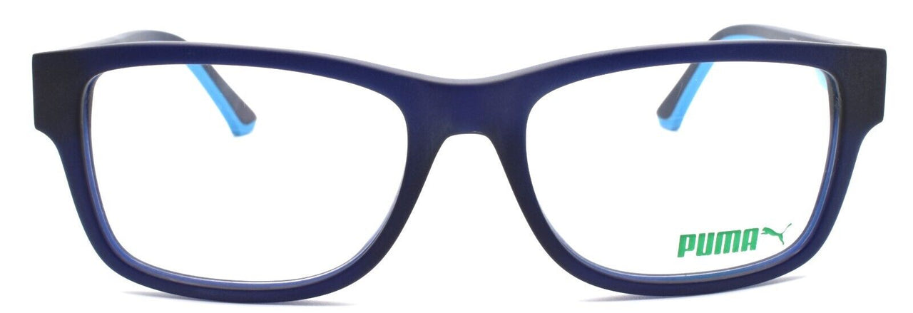 2-PUMA PU0031O 004 Unisex Eyeglasses Frames 53-18-140 Matte Blue-889652002835-IKSpecs
