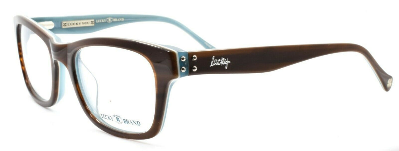 1-LUCKY BRAND Tropic UF Women's Eyeglasses Frames 52-20-140 Brown + CASE-751286248203-IKSpecs