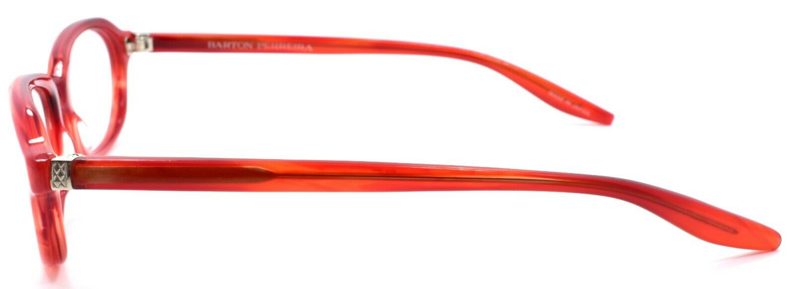 3-Barton Perreira Raynette SCA/SIL Women's Eyeglasses Frames 51-17-135 Scarlet Red-672263039211-IKSpecs
