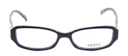 2-GUESS GU2366 BLK Women's Eyeglasses Frames 53-16-135 Black & Crystals + CASE-715583700420-IKSpecs