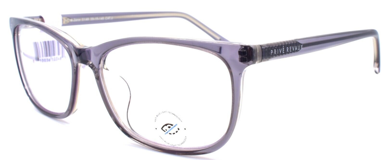 1-Prive Revaux In The Zone Eyeglasses Frames Blue Light Blocking RX-ready Gray-810036103480-IKSpecs