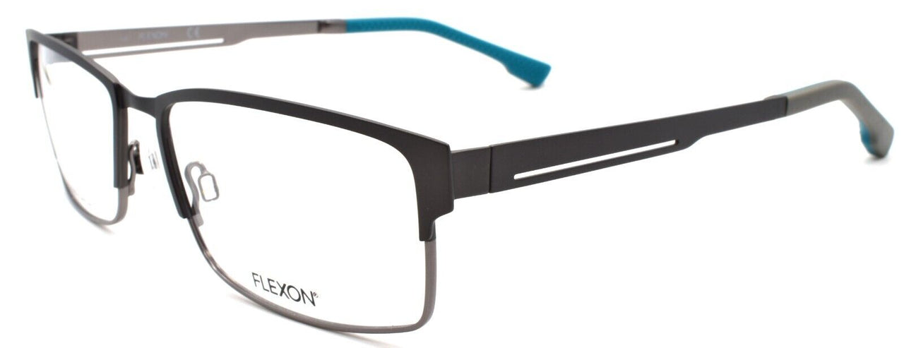 1-Flexon E1048 033 Men's Eyeglasses Frames Gunmetal 57-17-145 Flexible Titanium-883900203043-IKSpecs