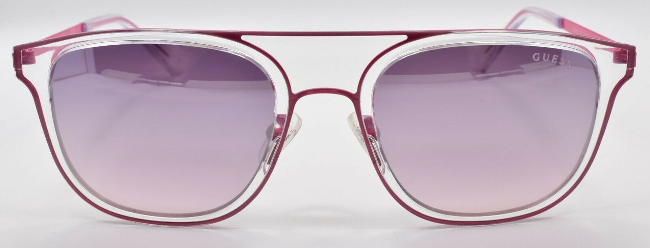 GUESS GU6981 72Z Men's Sunglasses Aviator 54-21-150 Pink / Violet