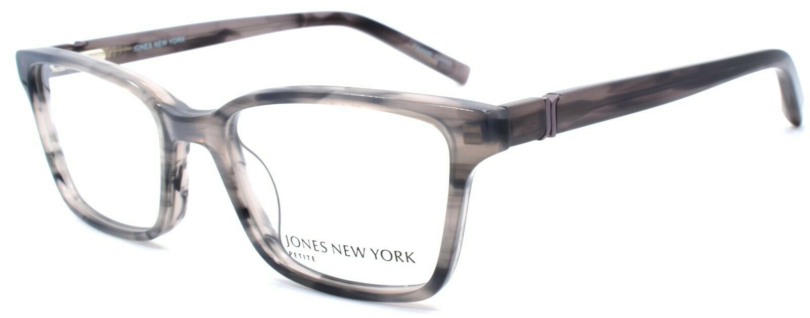 1-Jones New York JNY J227 Women's Eyeglasses Frames Petite 48-16-135 Grey-751286290424-IKSpecs