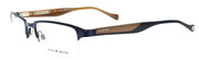 1-LUCKY BRAND Cruiser Men's Eyeglasses Frames Half-rim 51-19-140 Blue + CASE-751286222845-IKSpecs
