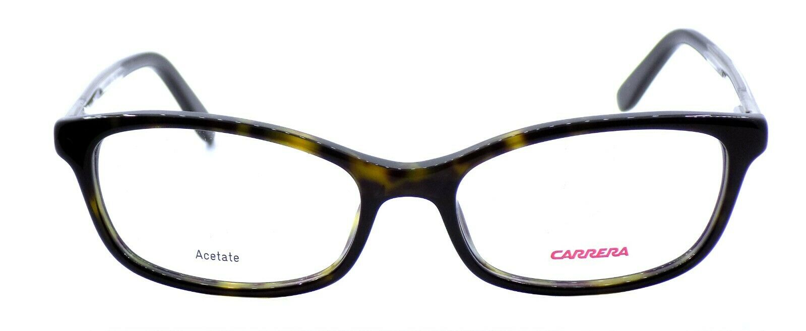 2-Carrera CA6647 QK8 Women's Eyeglasses Frames 52-17-140 Dark Havana + CASE-762753670007-IKSpecs