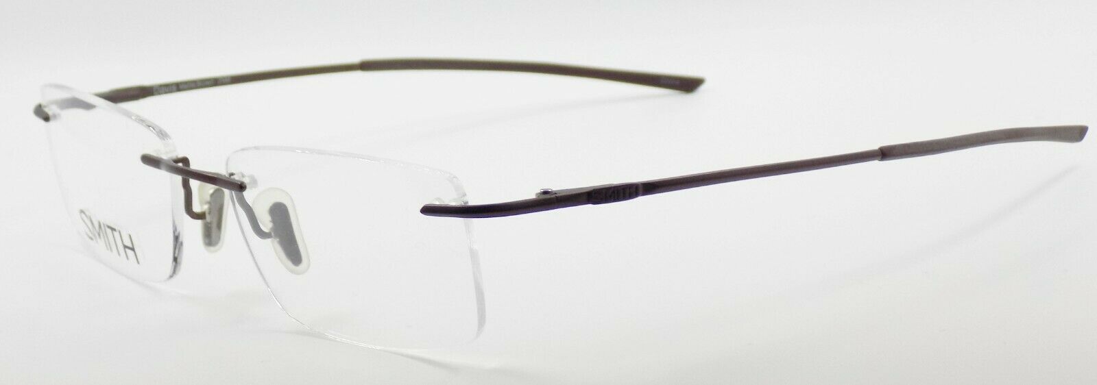 1-SMITH Optics Davis 2NM Men's Eyeglasses Frames RIMLESS 55-18-140 Matte Brown-715757470524-IKSpecs