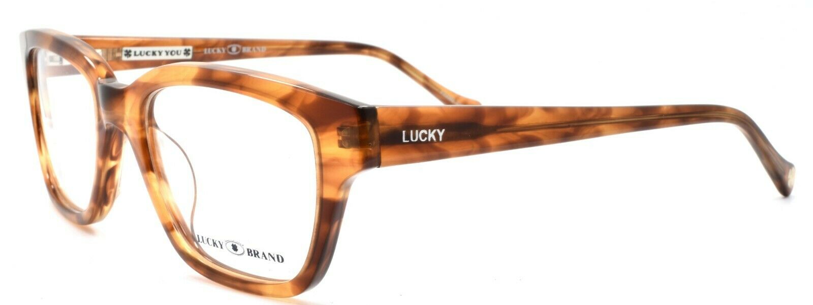 1-LUCKY BRAND Venturer UF Men's Eyeglasses Frames 50-19-145 Brown + CASE-751286249286-IKSpecs