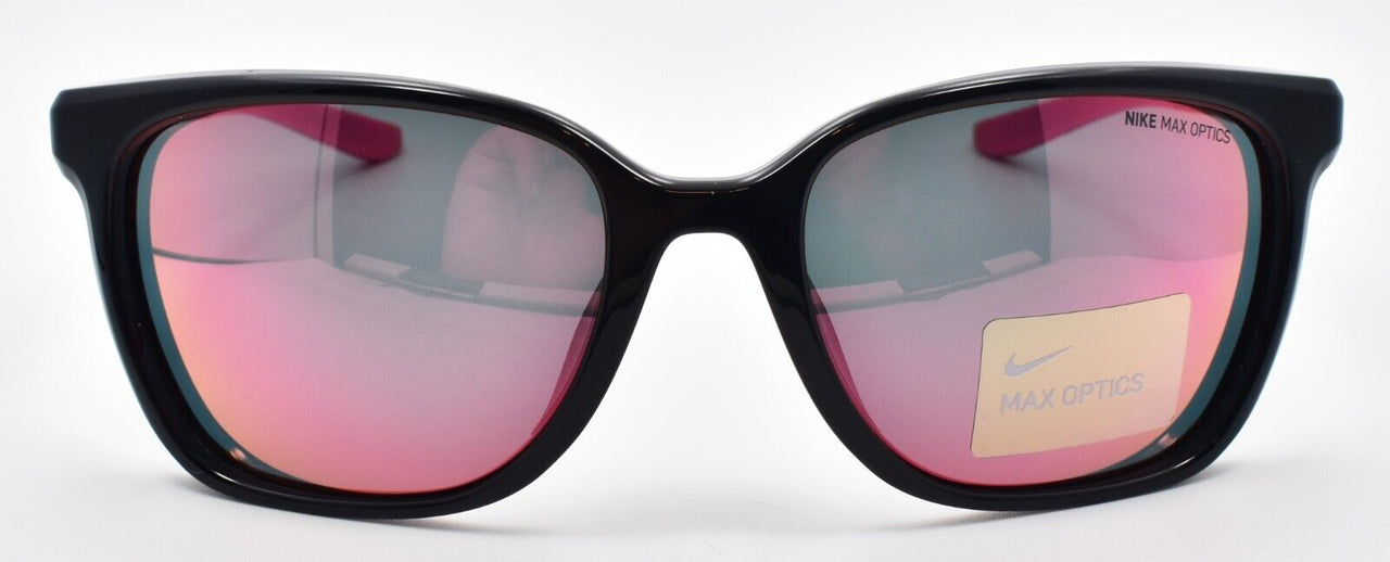 Nike Sentiment M CT7878 010 Women's Sunglasses Black / Pink Mirror