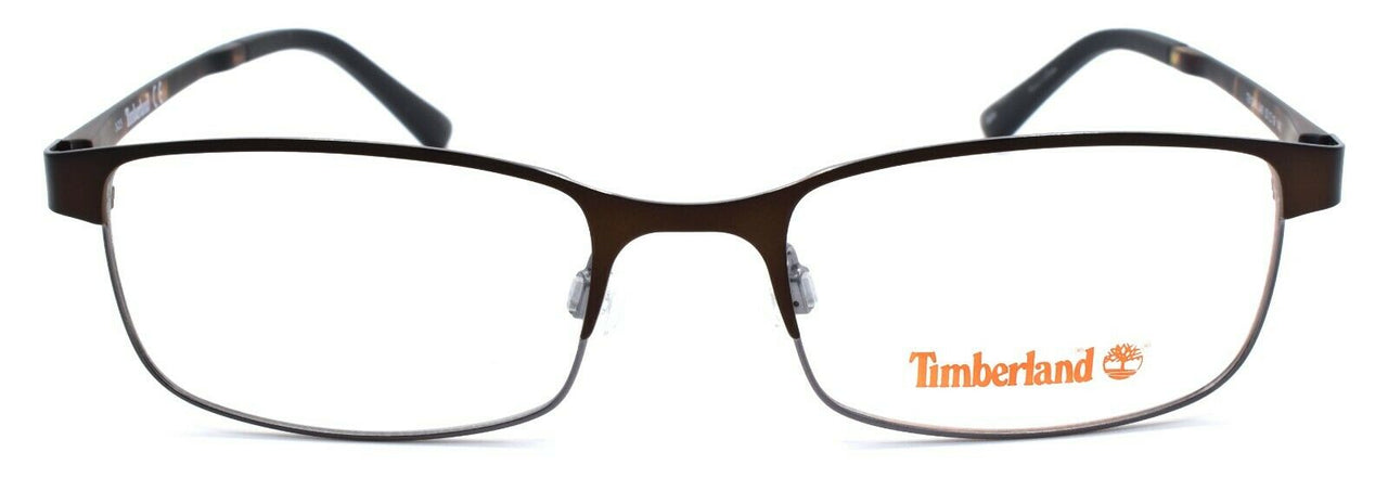 2-TIMBERLAND TB1348 048 Men's Eyeglasses Frames 53-19-140 Dark Brown-664689802753-IKSpecs