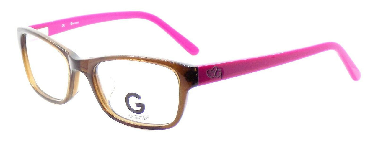 G by Guess GGA105 BRN Women's ASIAN FIT Eyeglasses Frames 52-18-135 Brown + Case