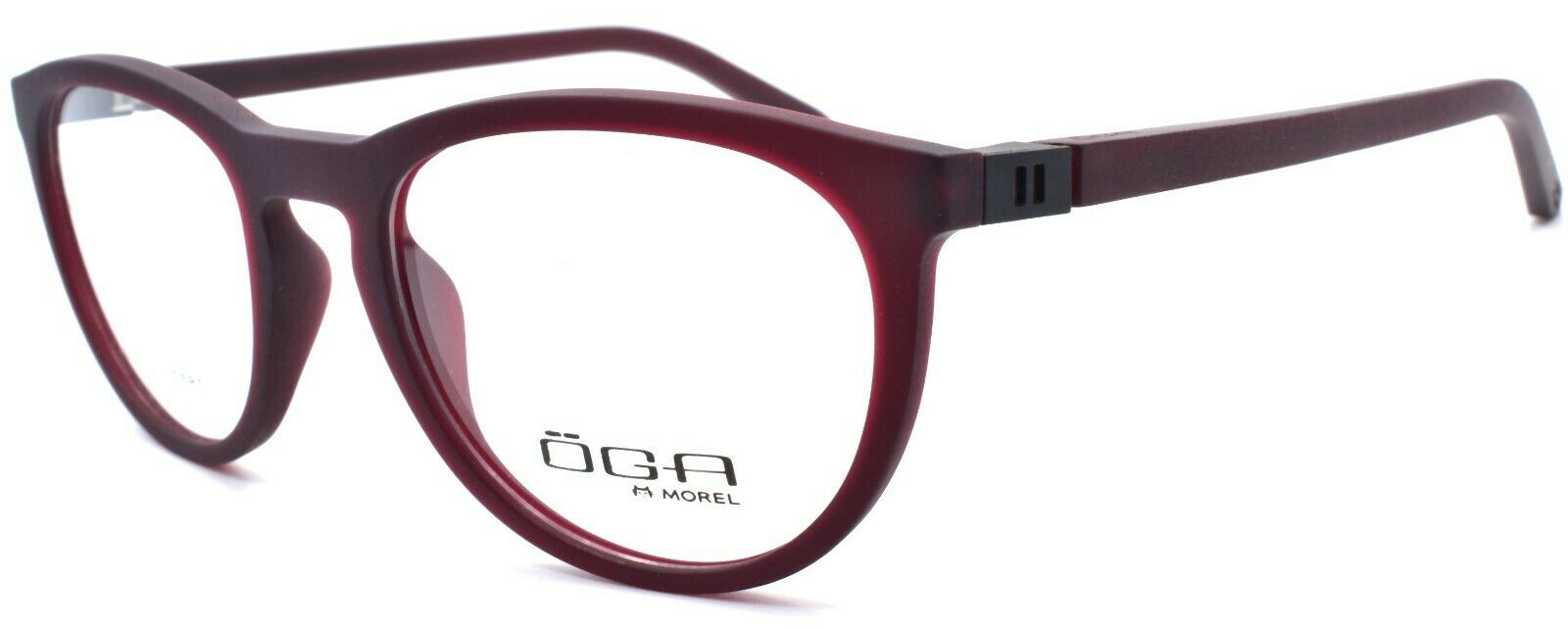 1-OGA by Morel 82040 RN022 Eyeglasses Frames 51-20-140 Red-3604770897678-IKSpecs