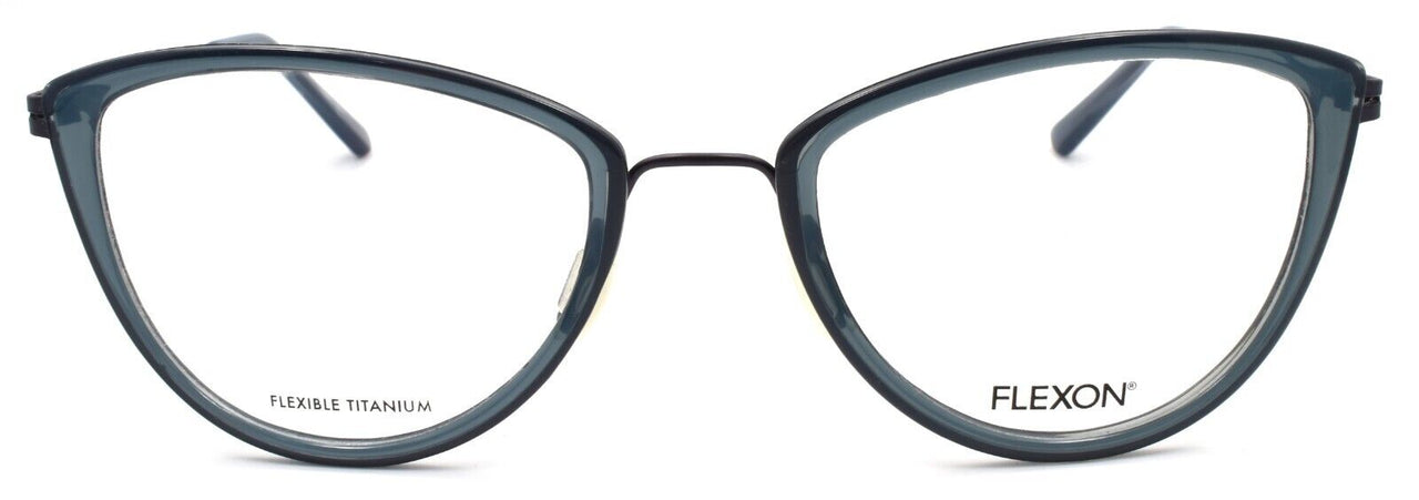 2-Flexon W3020 424 Women's Eyeglasses Frames Blue 52-21-140 Flexible Titanium-883900205252-IKSpecs