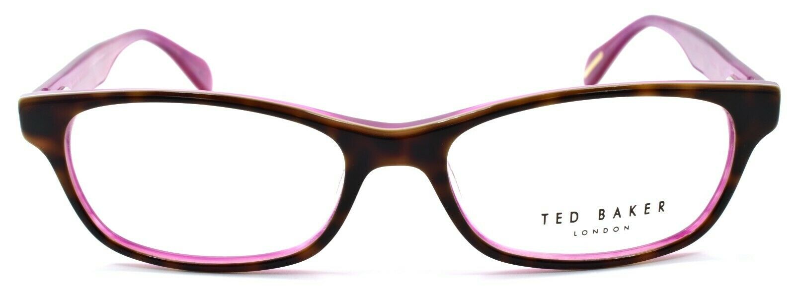 2-Ted Baker Kaya 9070 103 Women's Eyeglasses Frames 52-16-135 Tortoise / Purple-4894327044665-IKSpecs