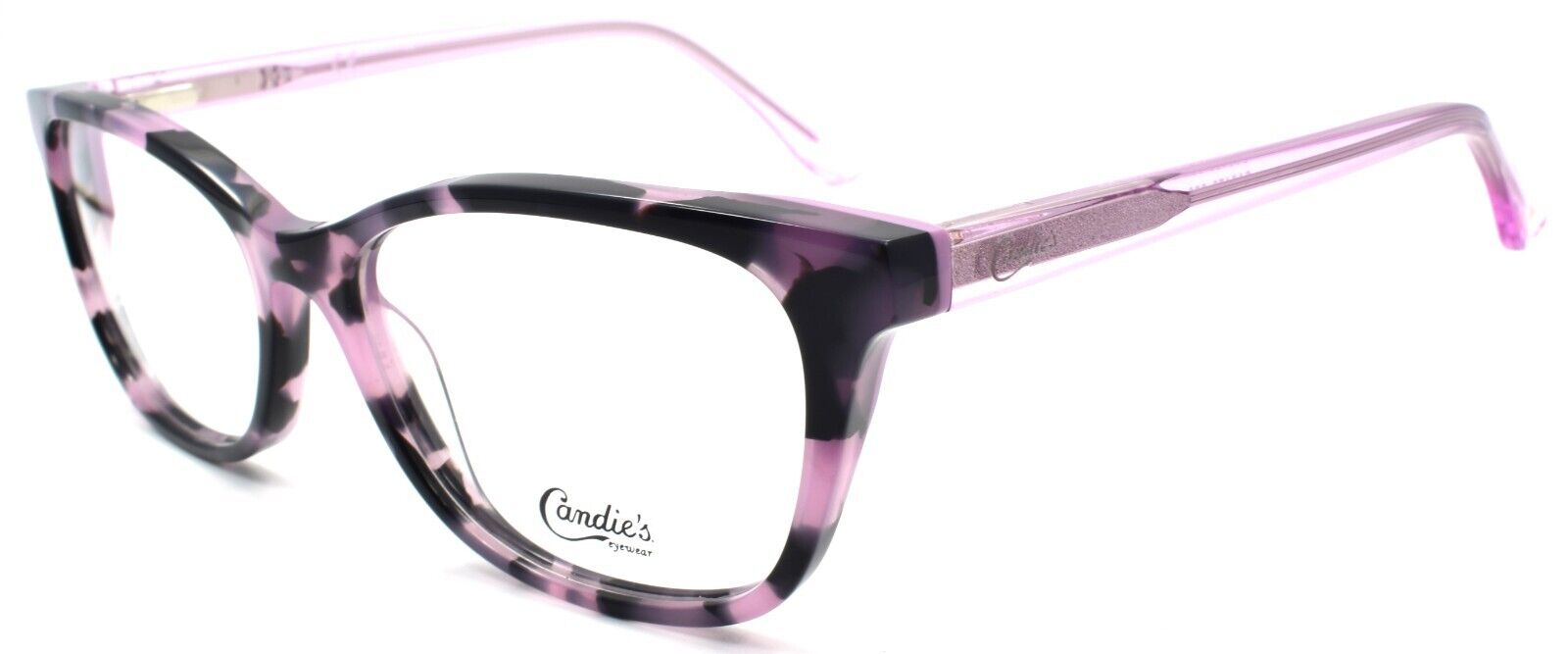 1-Candies CA0176 083 Women's Eyeglasses Frames Cat Eye 53-16-140 Violet-889214072467-IKSpecs