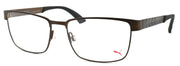 1-PUMA PU0050O 002 Men's Eyeglasses Frames 55-17-140 Brown + CASE-889652015781-IKSpecs