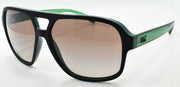 1-Armani Exchange AX4061S 82188E Aviator Sunglasses Grey & Green / Gradient-8053672696462-IKSpecs