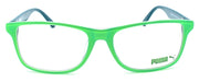 2-PUMA PU0108OA 006 Men's Eyeglasses Frames 56-17-145 Green-889652063140-IKSpecs