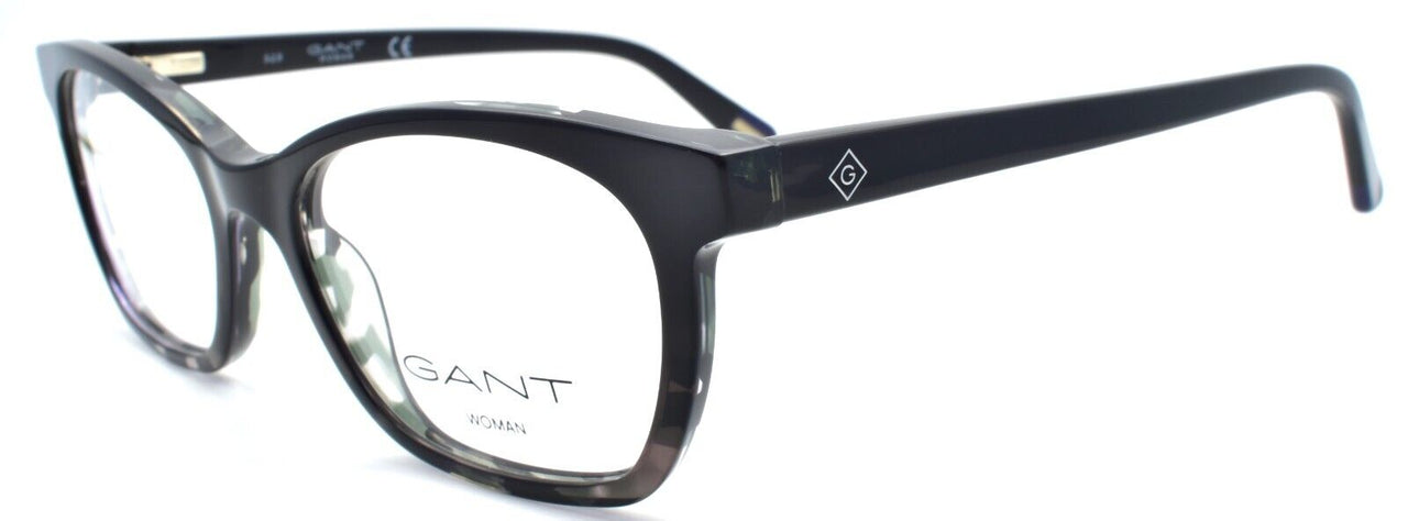 1-GANT GA4095 055 Women's Eyeglasses Frames Petite 49-17-135 Black Havana-889214125859-IKSpecs