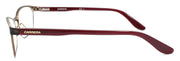 3-Carrera CA6644 MSC Women's Eyeglasses Frames 53-16-135 Demi Brown / Burgundy-716737738238-IKSpecs