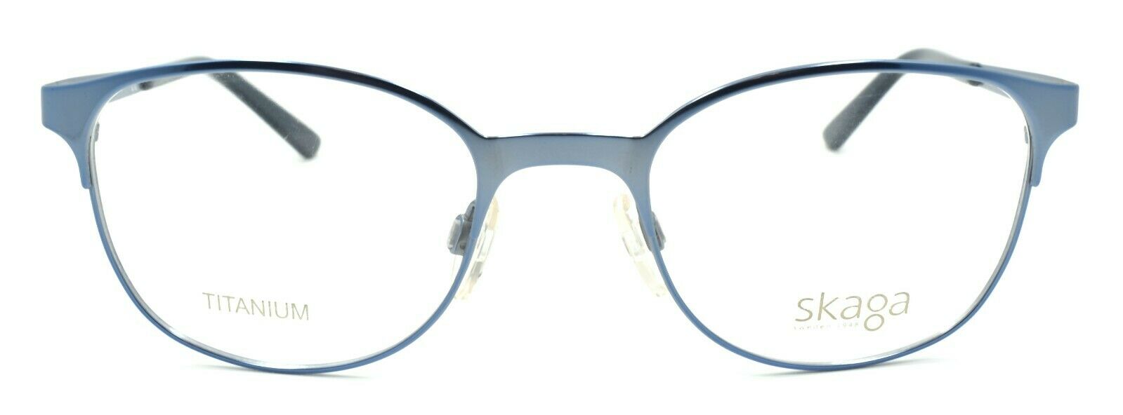 2-Skaga 3748-U Timo 306 Men's Eyeglasses Frames TITANIUM 50-20-140 Petrol Blue-IKSpecs