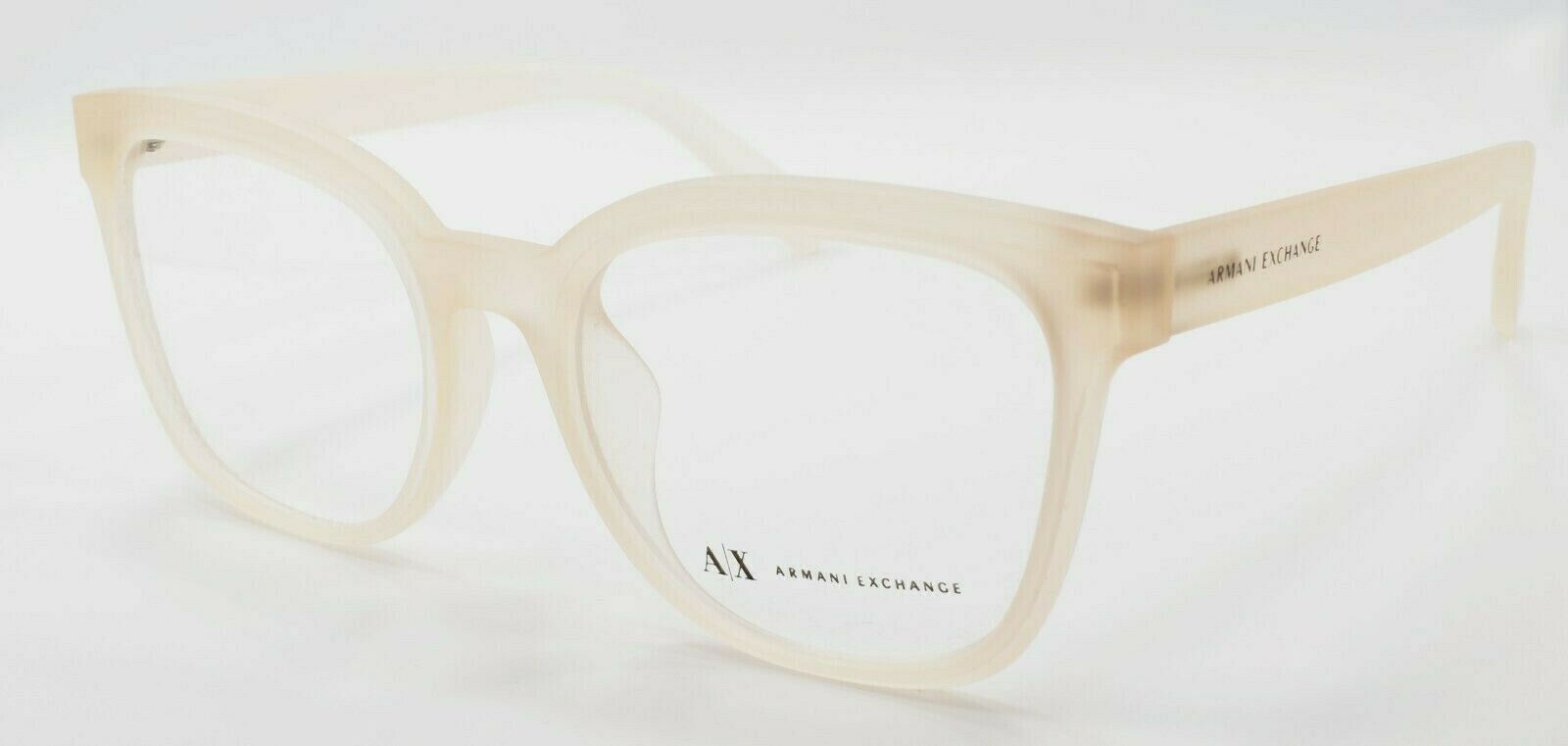 1-Armani Exchange AX3049F 8250 Women's Glasses Frames 54-19-140 Matte Opal Milky-8053672872446-IKSpecs