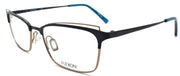 1-Flexon W3102 325 Women's Eyeglasses Frames Teal 53-18-140 Flexible Titanium-886895484923-IKSpecs