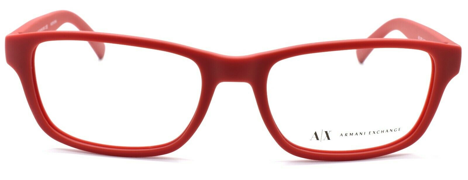 2-Armani Exchange AX3021 8155 Eyeglasses Frames 54-17-140 Matte Red-8053672409963-IKSpecs