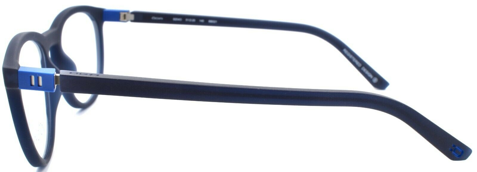 3-OGA by Morel 8204O BB021 Eyeglasses Frames 51-20-140 Dark Blue-3604770897661-IKSpecs