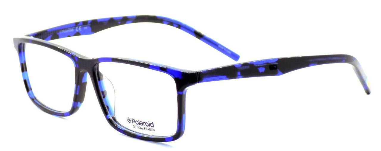 1-Polaroid PLD D302 VT0 Men's Eyeglasses Frames 54-14-145 Blue Havana + CASE-827886328703-IKSpecs