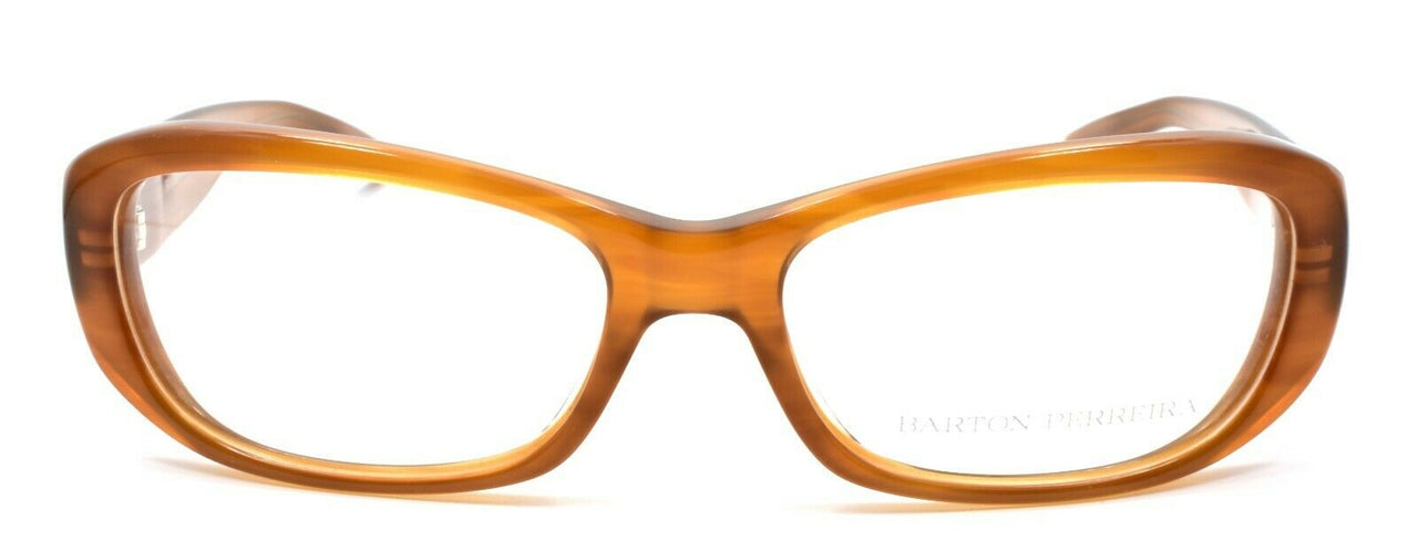 2-Barton Perreira Isabel AMB Women's Eyeglasses Frames 54-16-133 Amber-672263038498-IKSpecs