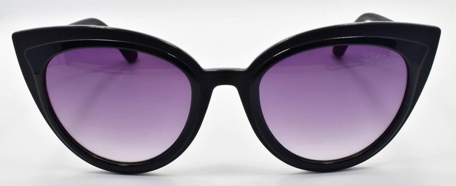 2-GUESS GU7628 01B Women's Sunglasses Cat Eye 52-21-145 Black / Smoke Gradient-889214045218-IKSpecs