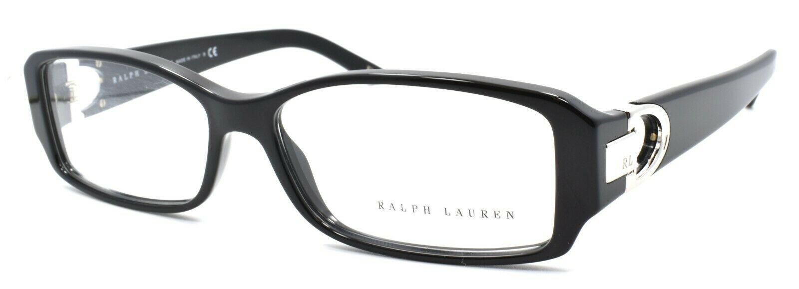 1-Ralph Lauren RL6051 5001 Women's Eyeglasses Frames 55-16-135 Black ITALY-713132311110-IKSpecs