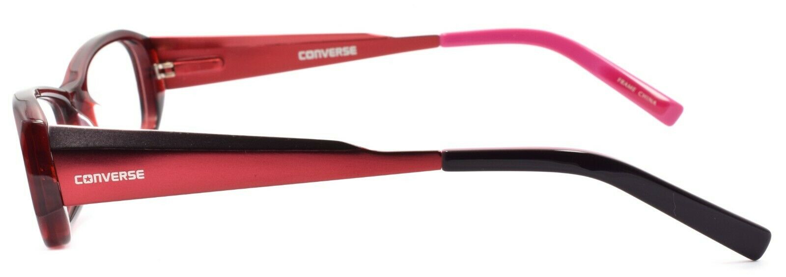 3-CONVERSE Composition Women's Eyeglasses Frames 50-16-135 Red + CASE-751286238235-IKSpecs