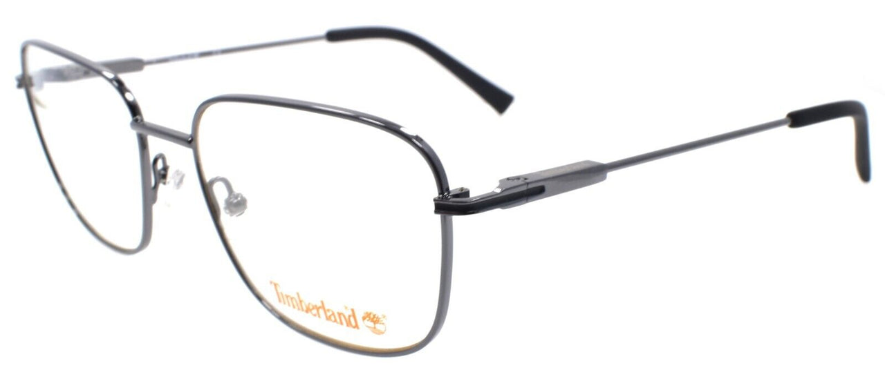TIMBERLAND TB1757 006 Men's Eyeglasses Frames 54-18-145 Shiny Dark Nickeltin