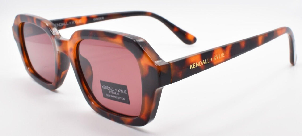 1-Kendall + Kylie Ginger KK5152 618 Women's Sunglasses Cateye Tortoise / Pink-800414567799-IKSpecs