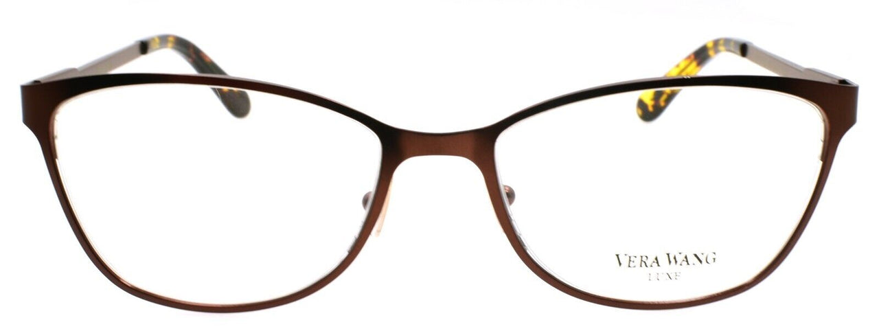 Vera Wang Kalliet BR Women's Eyeglasses Frames 51-17-133 Brown w/ Crystals