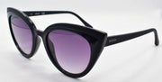 1-GUESS GU7628 01B Women's Sunglasses Cat Eye 52-21-145 Black / Smoke Gradient-889214045218-IKSpecs