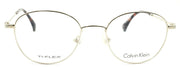 2-Calvin Klein CK5437 714 Men's Eyeglasses Frames FLEXIBLE 50-20-145 Light Gold-750779102138-IKSpecs