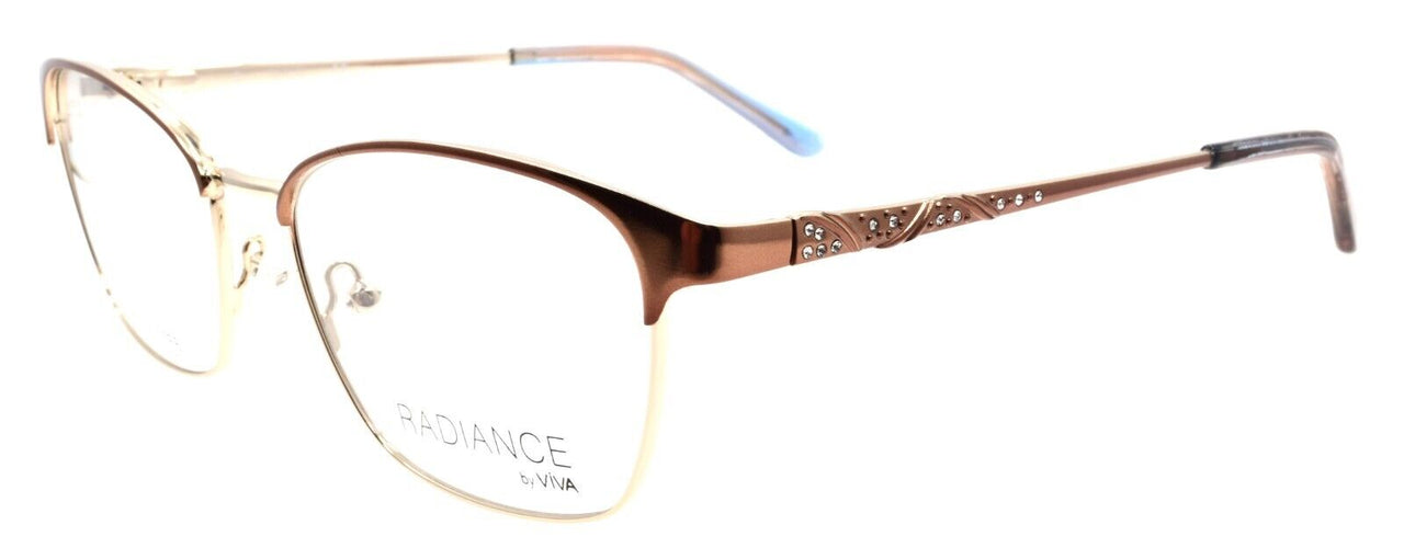 Viva Radiance by Marcolin VV8011 045 Women's Eyeglasses 53-16-140 Light Brown