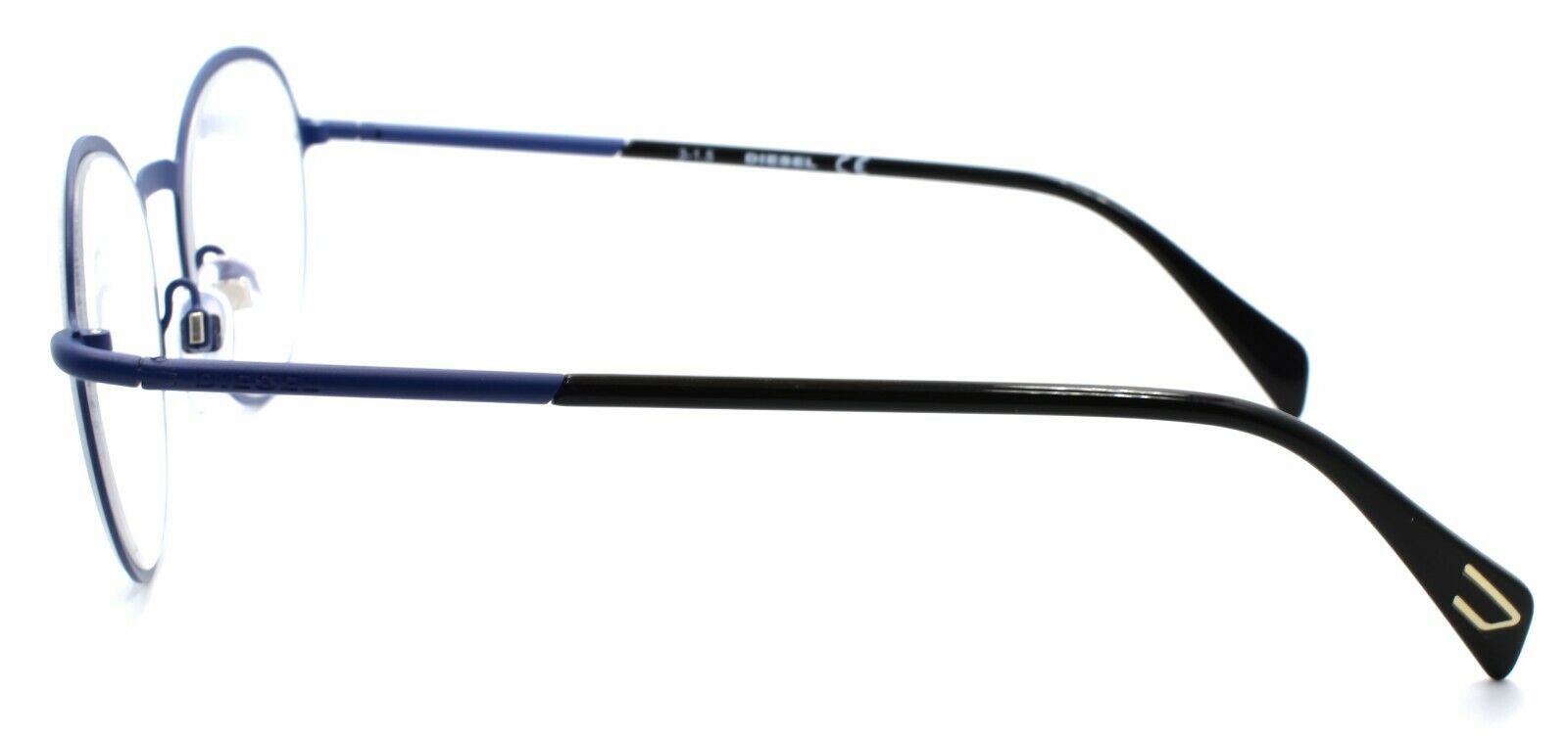 3-Diesel DL5165 092 Unisex Eyeglasses Frames 49-19-145 Matte Blue-664689708499-IKSpecs