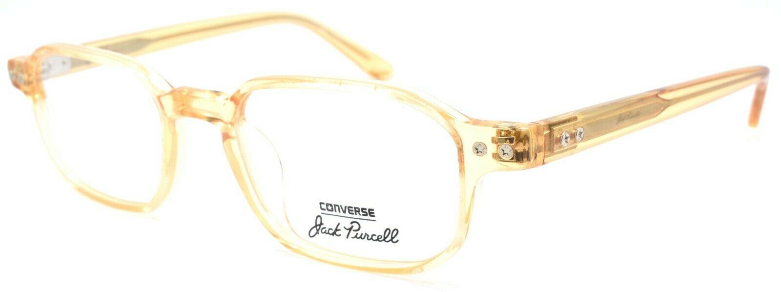 1-CONVERSE Jack Purcell P001 UF Men's Eyeglasses Frames 49-19-145 Yellow Crystal-751286260458-IKSpecs