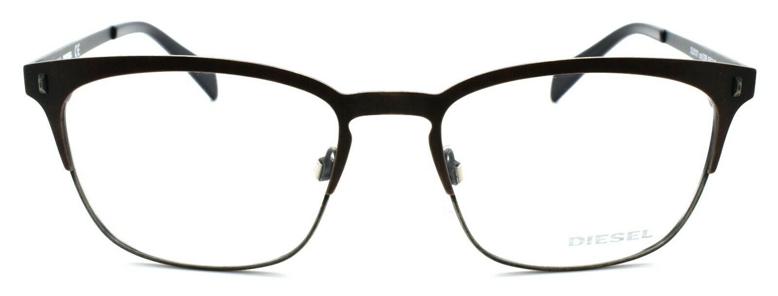 2-Diesel DL5121 038 Eyeglasses Frames Unisex 55-18-145 Vintage Bronze-664689666676-IKSpecs