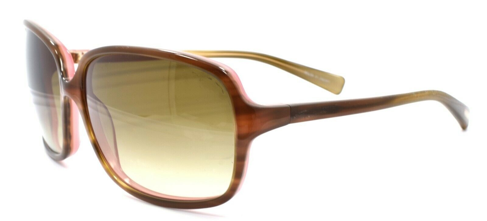 1-Oliver Peoples Bacall OTPI Women's Sunglasses Brown Over Pink / Green JAPAN-Does not apply-IKSpecs