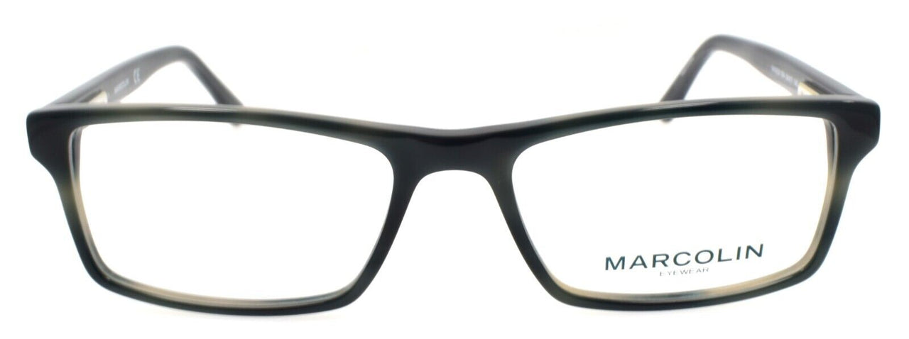 Marcolin MA3028 064 Men's Eyeglasses Frames 54-17-140 Gray Horn