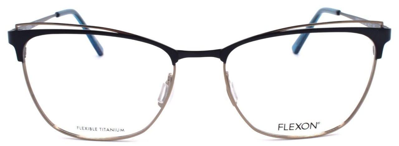 2-Flexon W3100 325 Women's Eyeglasses Frames Teal 53-17-140 Flexible Titanium-886895484879-IKSpecs