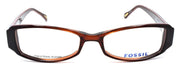 2-Fossil Lizzie JKZ Women's Eyeglasses Frames 51-17-135 Brown Fade-716737238080-IKSpecs